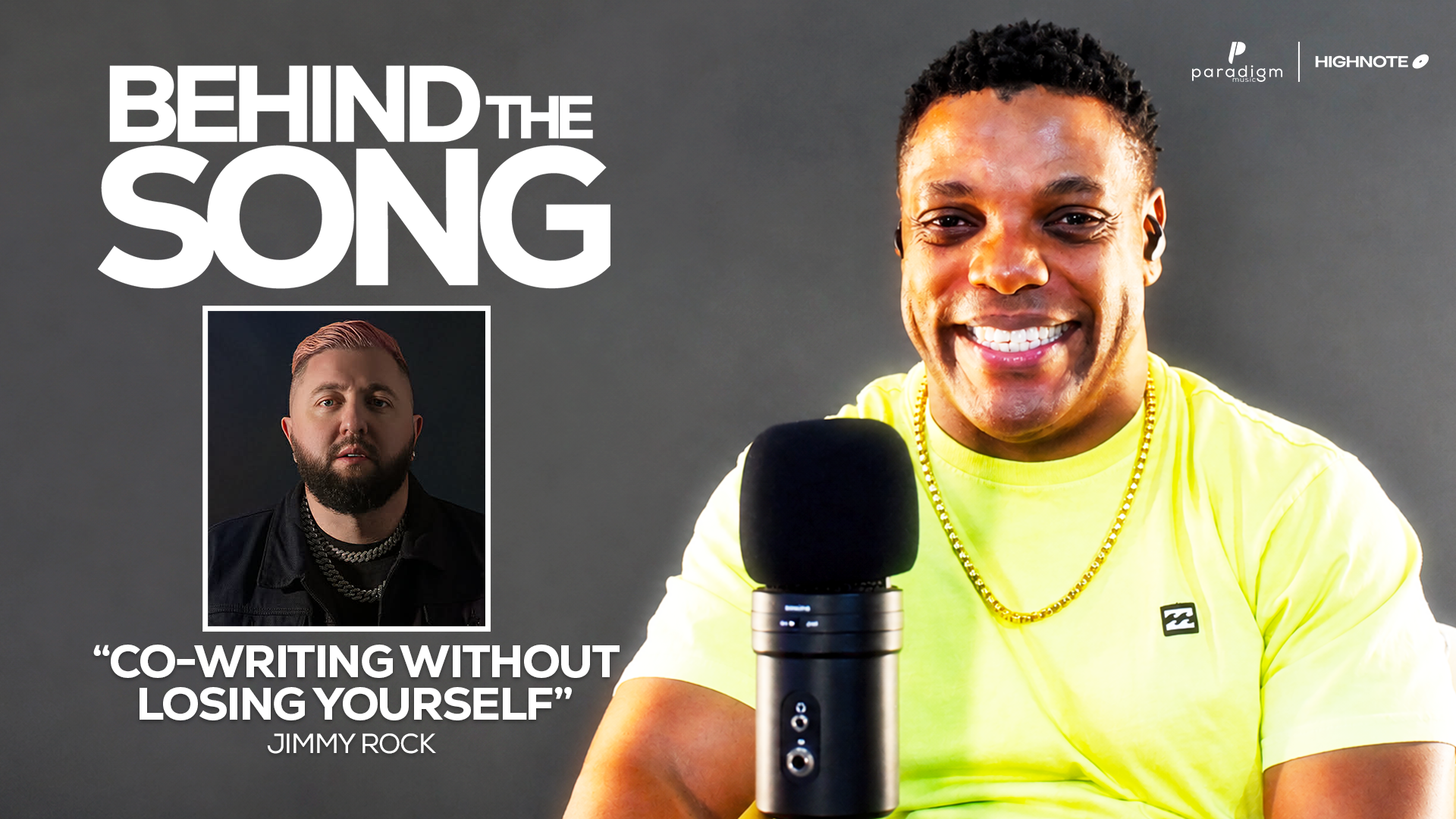 S01 E06-Co-Writing Without Losing Yourself-YouTube Thumbnail-Jimmy Rock
