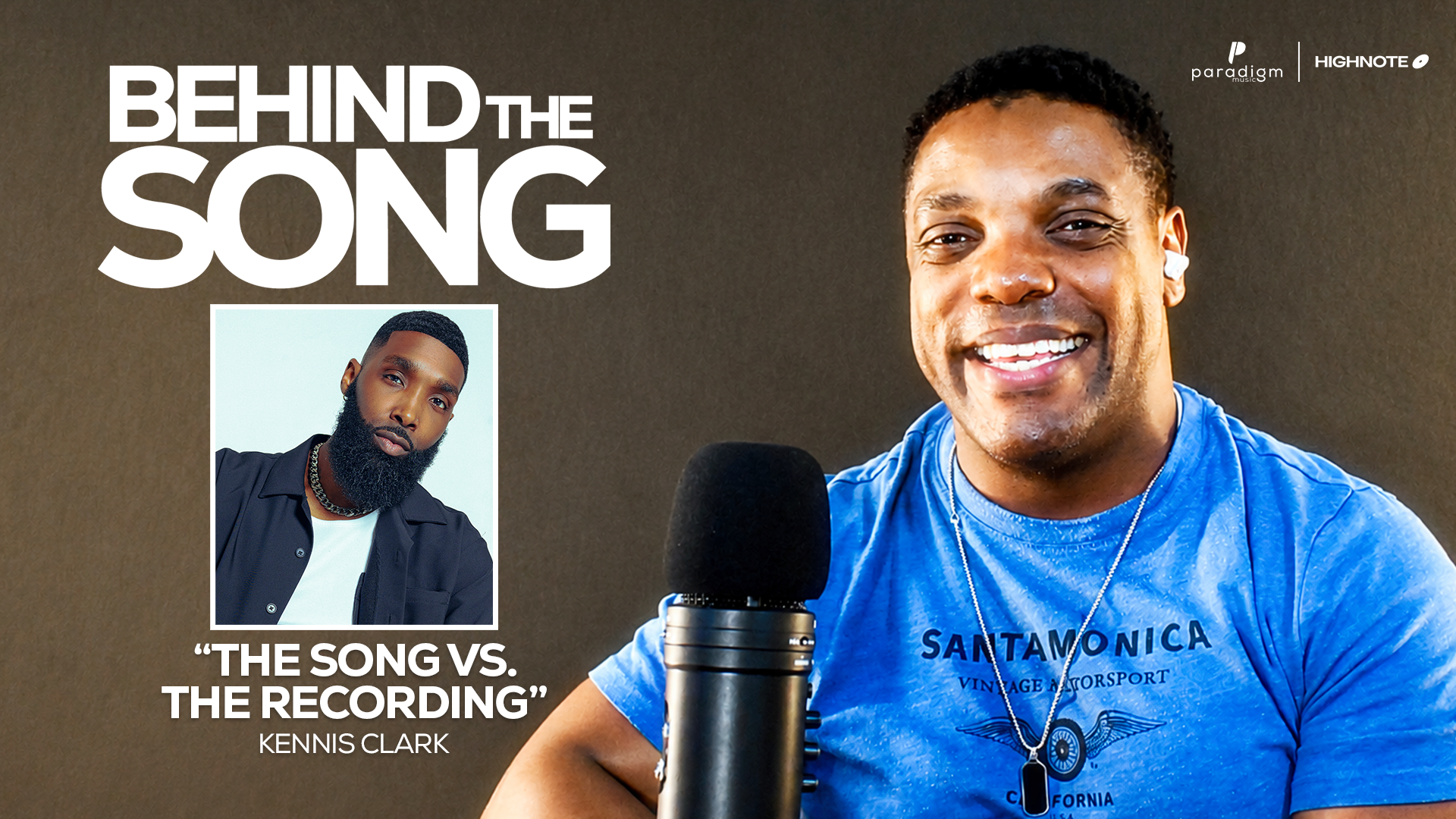 S01 E07-The Song vs The Recording-YouTube Thumbnail-Kennis Clark